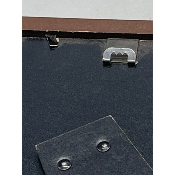 main stays Wood 5x7 picture frame dark brown new with damage & tags READ - Picture 9 of 10